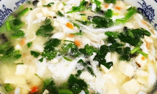 Sharing the Recipe for Silver Fish and Bitter Gourd Soup