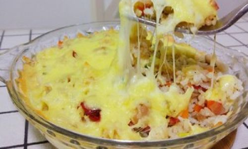 How to Make a Delicious Cheese Baked Rice:A Step-by-Step Guide