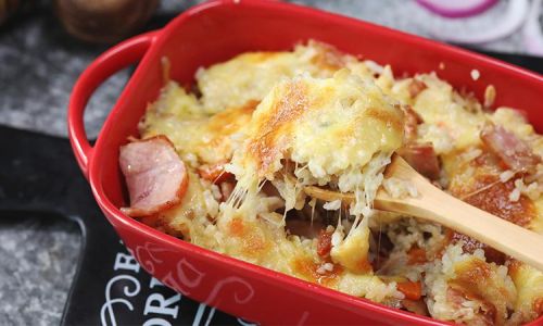 How to Make a Delicious Cheese Baked Rice:A Step-by-Step Guide