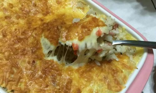 How to Make a Delicious Cheese Baked Rice:A Step-by-Step Guide