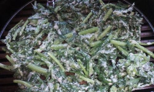 How to Steam Garland Chrysanthemum Greens Tonghao)