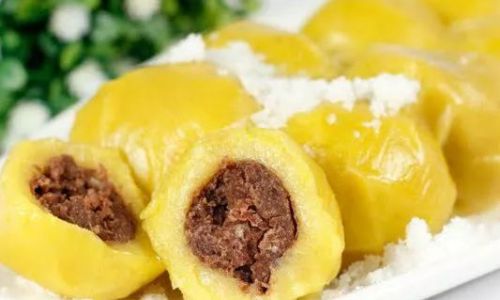 The Art of Crafting Traditional Sugar-Fried Yellow Rice Cakes:A Spring Festival Delicacy