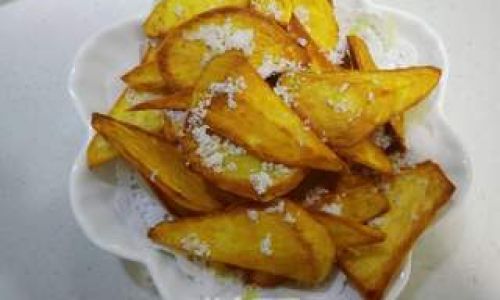 How to Make Delicious Fried Sweet Potato Cubes