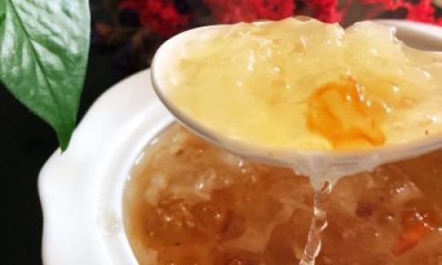 How to Make Soapberry Rice,Snowy Swallow Nest,and Peach Gum Dessert
