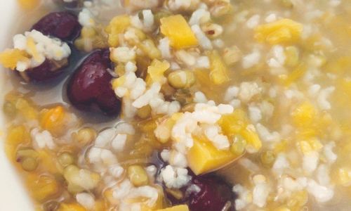 How to Make Ginkgo Biloba,Red Date,and Mung Bean Porridge