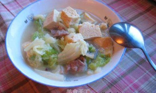 How to Make Stewed Bok Choy with Frozen Tofu