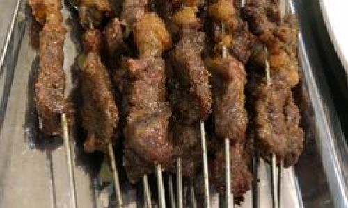 How to Make Charcoal-Grilled Lamb Kebabs