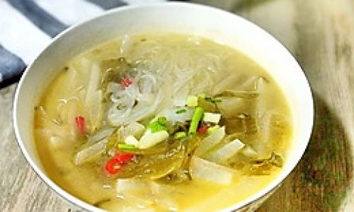 How to Make Sour Cabbage and Vermicelli Soup:A Step-by-Step Guide