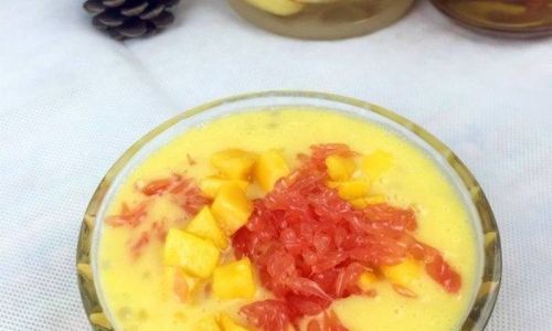 Mastering the Art of Making Yangzhi Ganlu Mango Pudding with Pomelo and Coconut Milk)