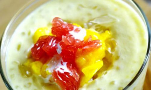 Mastering the Art of Making Yangzhi Ganlu Mango Pudding with Pomelo and Coconut Milk)