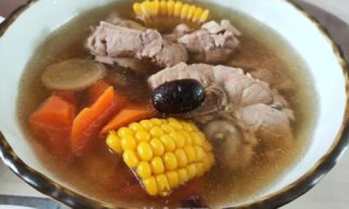How to Make a Delicious Pork Ribs,Corn,and Wood Ear Mushroom Soup