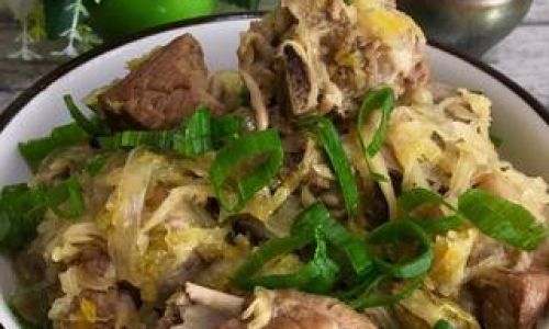 Mastering the Art of Pork Ribs Stew with Sauerkraut