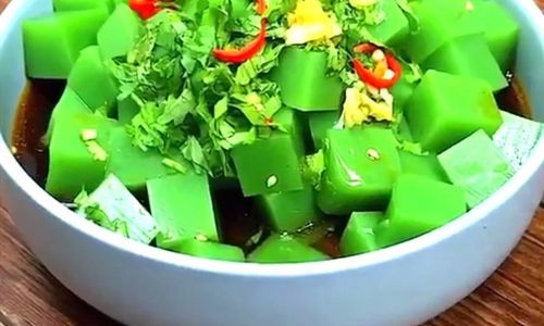 Crispy Delight:Mastering the Art of Stir-Fried Pea Starch Jelly