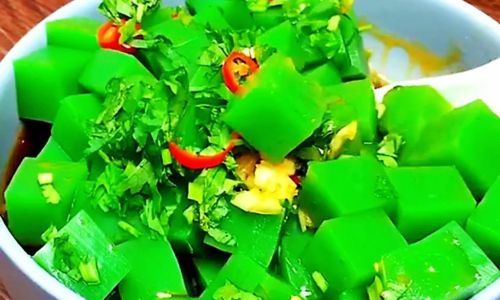 Crispy Delight:Mastering the Art of Stir-Fried Pea Starch Jelly
