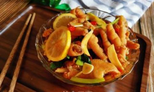 Mastering the Art of Making Lemon Chicken Feet:A Step-by-Step Guide