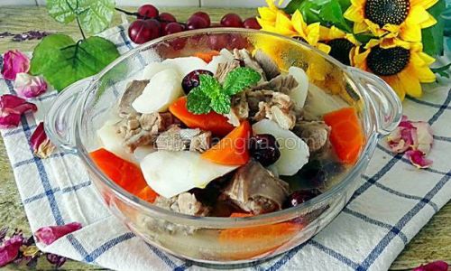 A Culinary Delight:How to Make Goat Meat Stew with Chinese Yam