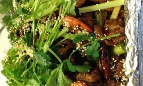 A Culinary Delight:Crafting the Perfect Lamb Chop and Dried Shrimp Dry Pot Recipe