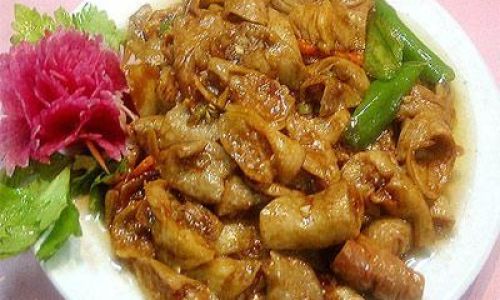Mastering the Art of Making Slippery Pork Intestines Sautéed Pork Tripe)