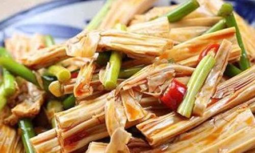 How to Make a Delicious Cold Tofu Skin Salad