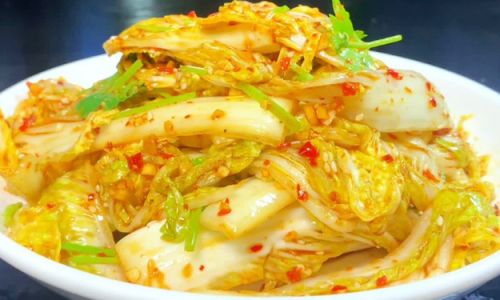 How to Make a Delicious Cold and Dressed Chinese Cabbage Salad