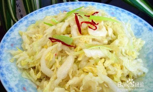 How to Make a Delicious Cold and Dressed Chinese Cabbage Salad