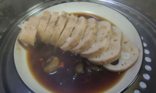 How to Make Steamed Sticky Rice with Lotus Root