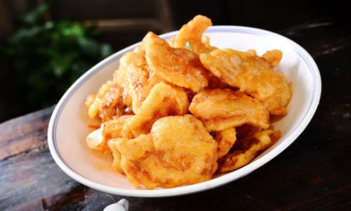 How to Make Traditional Guo Bao Rou Pork Slices in Sweet and Sour Sauce)