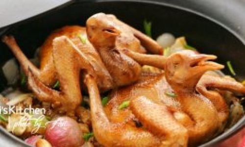How to Make Salt-Baked Squab:A Culinary Delight