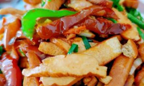 Homemade Stir-Fried Dried Tofu:A Flavorful Journey Through Time and Taste