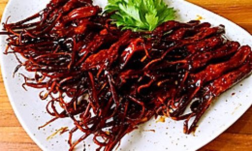Mastering the Art of Making Sauce-Glazed Duck Tongues