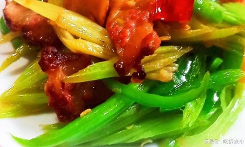 How to Make Homemade Celery and Preserved Pork Stir-Fry