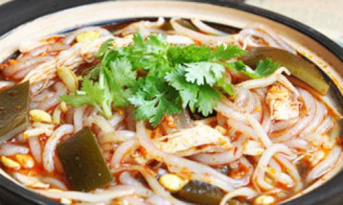 How to Make Chicken Shredded Potato Noodles in a Casserole