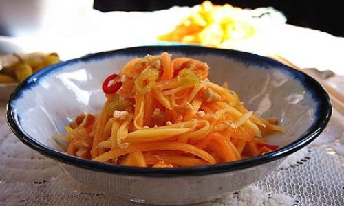 How Long Can Pickled Papaya Shreds Be Stored?