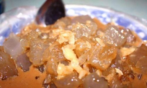 How to Make Yantai Steamed Starch Jelly Yantai Menzi)