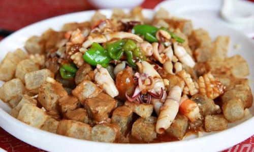 How to Make Yantai Steamed Starch Jelly Yantai Menzi)