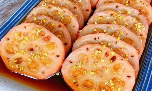 A Culinary Journey:Crafting the Perfect Glutinous Sweet Lotus Root with Rouge Sauce