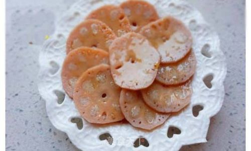 A Culinary Journey:Crafting the Perfect Glutinous Sweet Lotus Root with Rouge Sauce