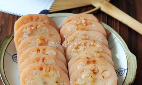 A Culinary Journey:Crafting the Perfect Glutinous Sweet Lotus Root with Rouge Sauce