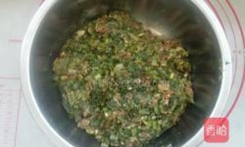 How to Make Snow Pea Potherb Mustard)Bun Filling