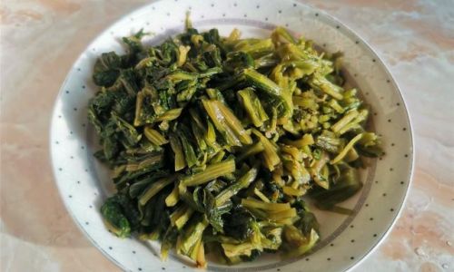 Mastering the Art of Stir-Frying Potherb Mustard Brassica Juncea)for a Delightful Dish