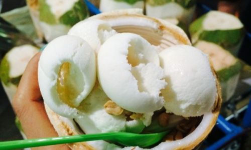 Can Fresh Coconut Meat Be Enjoyed as a Refreshing Salad?