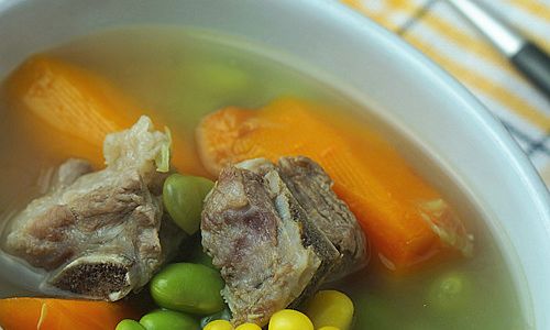 How to Make a Delicious Fresh Green Pea and Pork Rib Soup