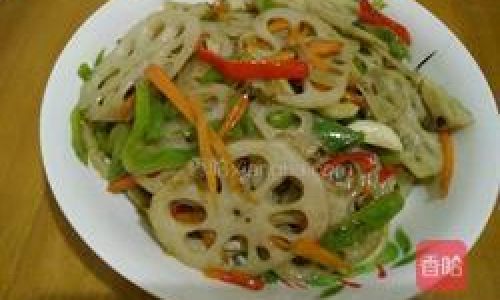 Stir-Fried Lotus Root with Colored Peppers:A Crispy,Colorful Delight