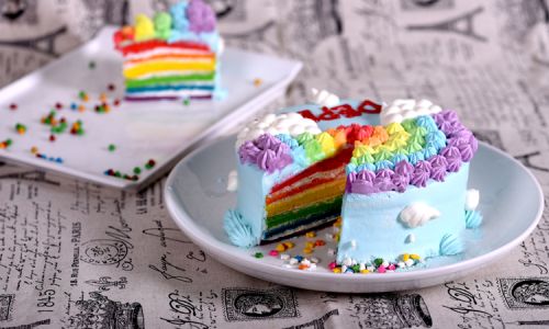Homemade Rainbow Cake:A Step-by-Step Guide to Baking Joy in Every Layer