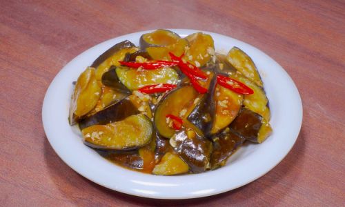 Healthier Braised Eggplant:A Delicious Oil-Free Recipe for Crispy Texture and Rich Flavor