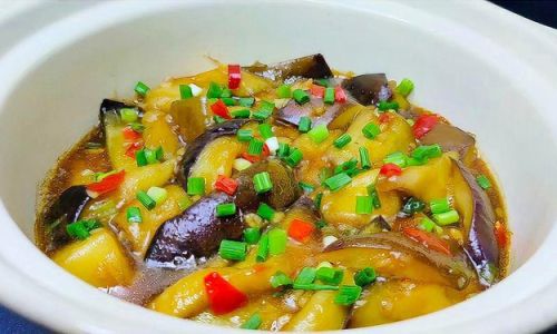 Healthier Braised Eggplant:A Delicious Oil-Free Recipe for Crispy Texture and Rich Flavor