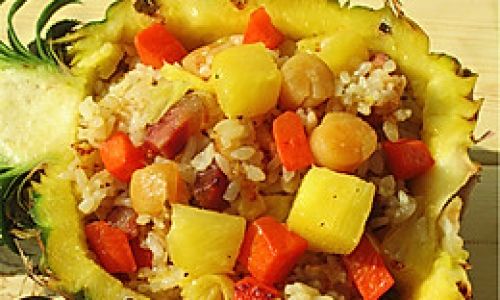 A Symphony of Flavors:Mastering the Art of Dried Scallop and Pineapple Delight