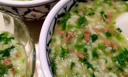A Step-by-Step Guide to Crafting the Perfect Spinach and Pork Liver Porridge:A Nutritious Delight