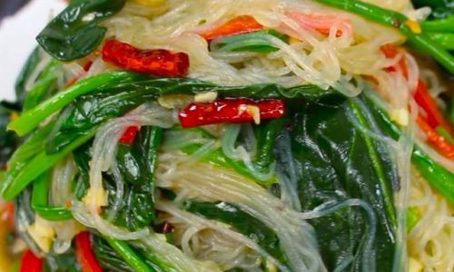 Mastering the Art of Spinach and Vermicelli Salad:A Guide to Culinary Perfection
