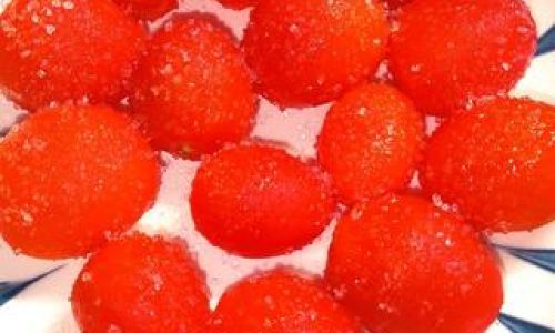 Chilled Elegance:Mastering the Art of Ice-Cold Lychee-Infused Cherry Tomatoes